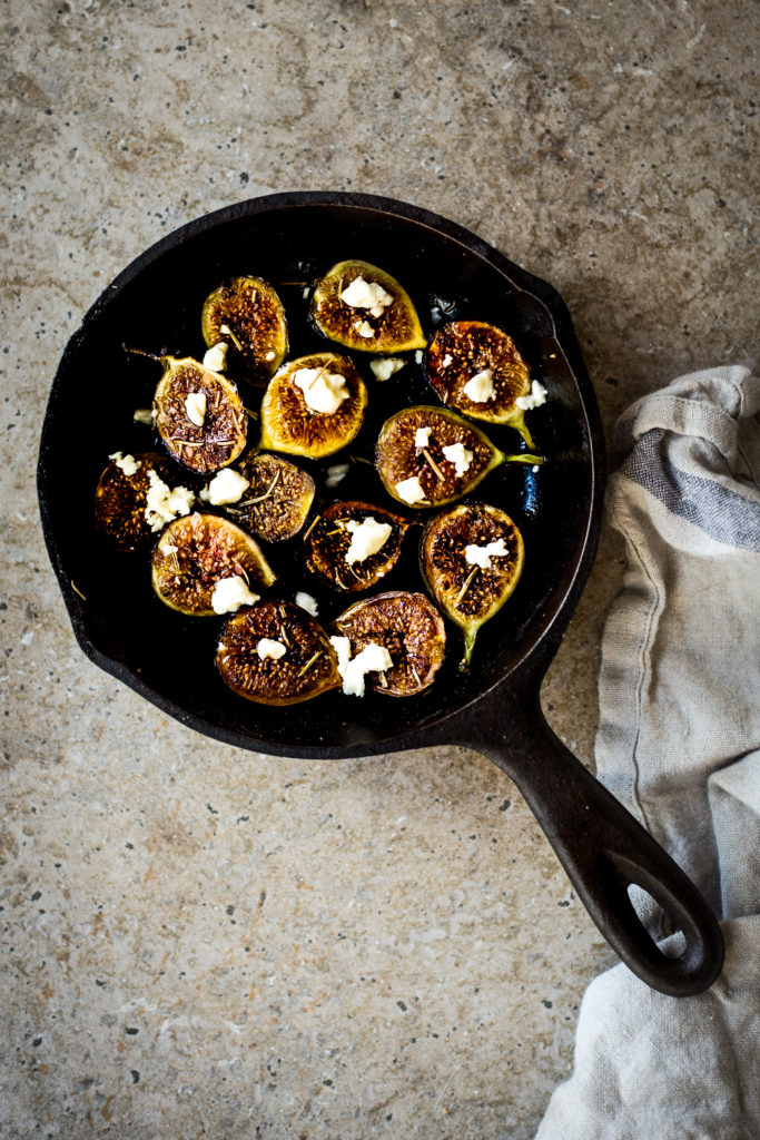 Honey & Rosemary Roasted Figs - Dishing Up the Dirt