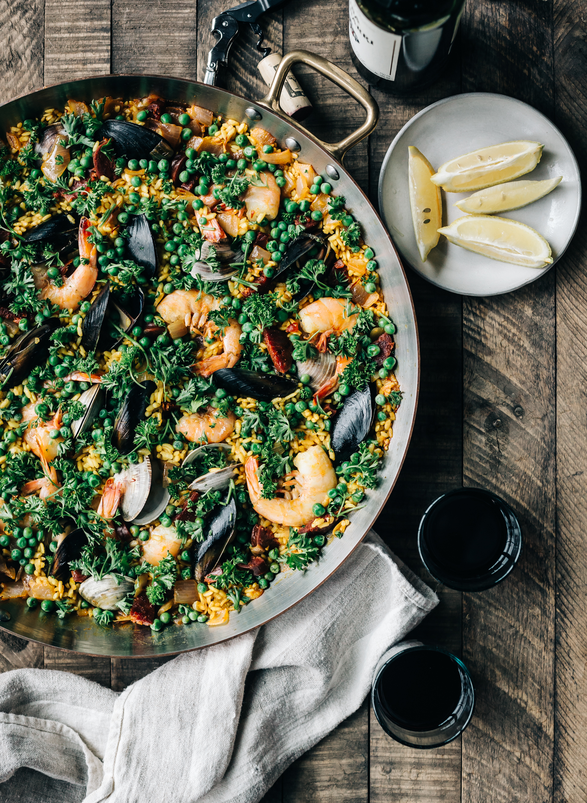 paella-with-prawns-and-chorizo-recipe-elle-republic