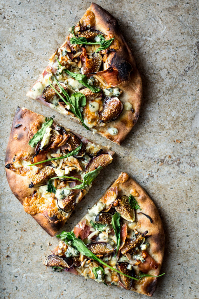 Gorgonzola Pizza with Jam Drizzle - EASY Pizza at Home!